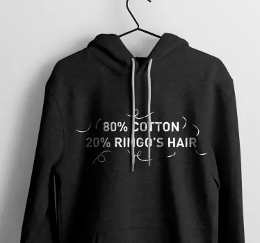 Hoodie mit Namen Haustierhaar - TenStickers