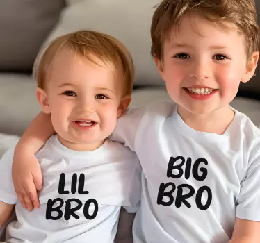 Großer und kleiner Bruder Kinder T Shirt - TenStickers
