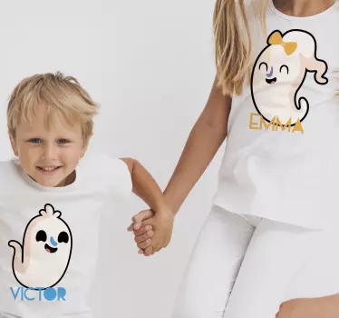 Kinder t shirt mit niedlichem phantom outfit - TenStickers
