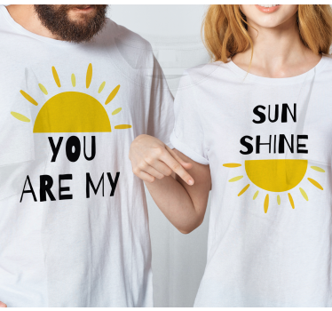 Mutter und tochter t shirt du bist mein licht - TenStickers