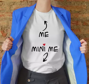 Mutter und tochter t shirt familienliebe verbindung - TenStickers