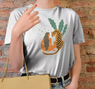 Mutter und tochter t shirt katzenliebe moment - TenStickers