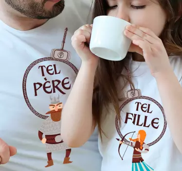 Mutter und tochter t shirt lustige passende outfits - TenStickers