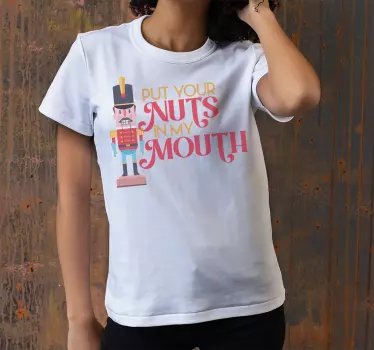 Mutter und tochter t-shirt mit nussknacker humor - TenStickers
