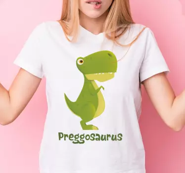 Mutter und tochter t-shirt süßes dinosaurier konzept - TenStickers