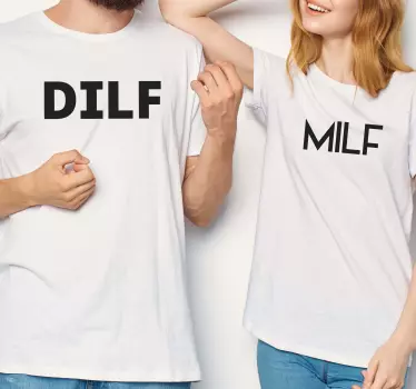 Mutter und tochter t shirt verspielt und witzig - TenStickers