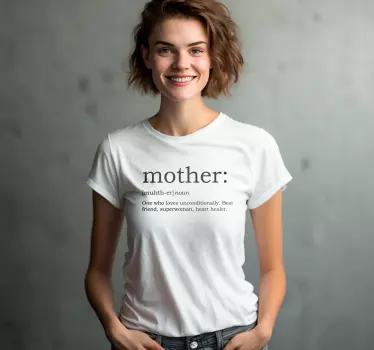 Muttertag T-shirt Mutter Definition - TenStickers