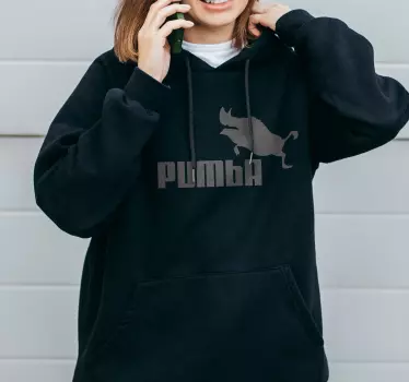 Original Hoodie Wildschwein Pumba - TenStickers