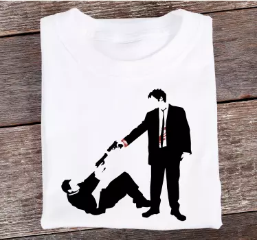 Original t shirt dramatische begegnungsszene - TenStickers
