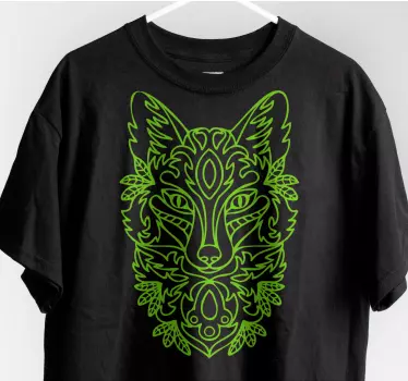 Original T Shirt lebendige fuchs-grafik - TenStickers