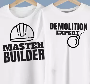 Original t shirt meisterbauer bekleidung - TenStickers