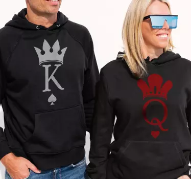 Partner Pullover King and Queen - TenStickers
