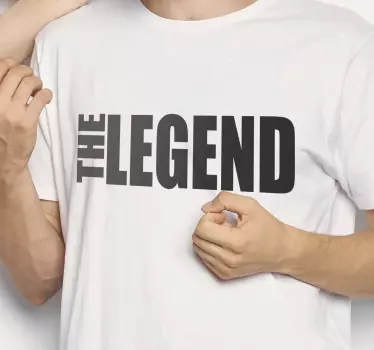 Papa Sohn T Shirt Satzlegende und vermächtnis - TenStickers