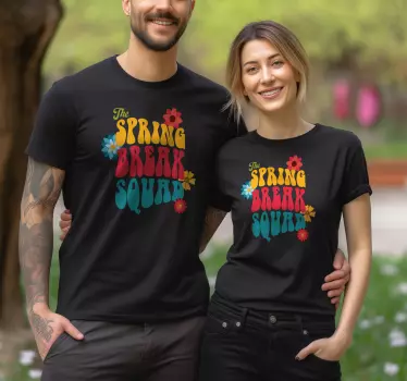 Partner T Shirt Frühlingsferien-Kader - TenStickers