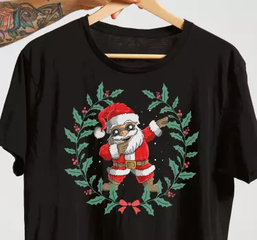 Weihnachts T Shirt Cartoon-Weihnachtsmann - TenStickers