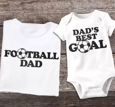 Papa Sohn T Shirt Football Father - TenStickers