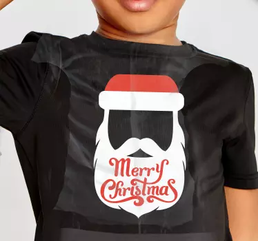 Vater und sohn t shirt fröhliche weihnachtsfeier - TenStickers