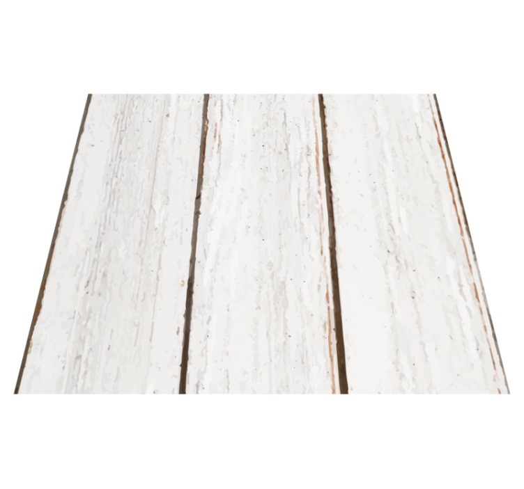 Vinyl teppich badezimmer mit vintage holzstreifen - TenStickers