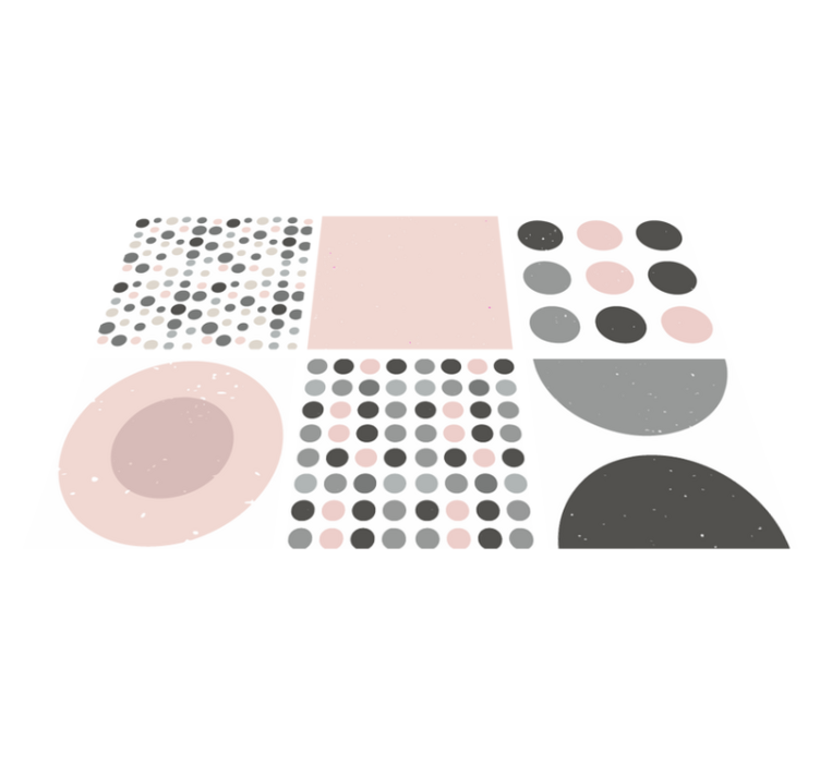 Vinyl teppich badezimmer scandinavian rebekka fliesen - TenStickers