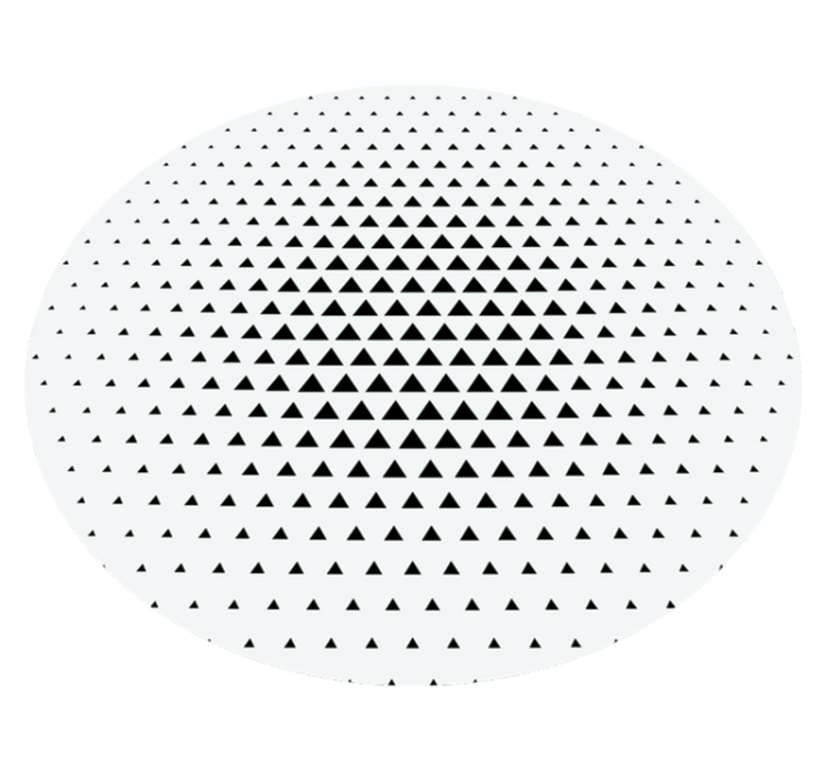 Vinyl Teppich geometrisch geometrische Dreiecksform