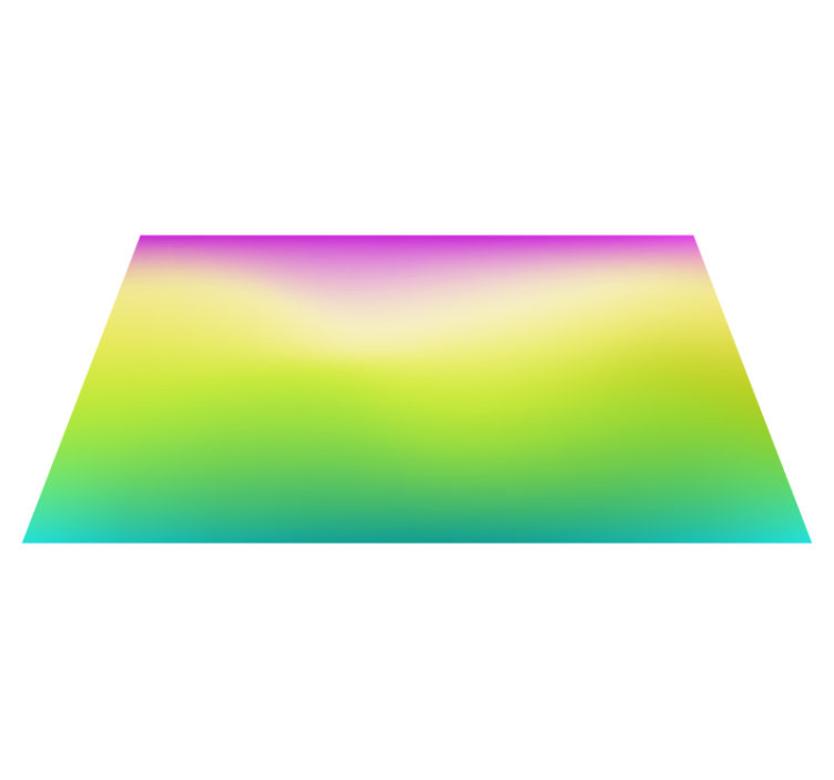 Wunderschöner fluoreszierender moderner vinylteppich - TenStickers