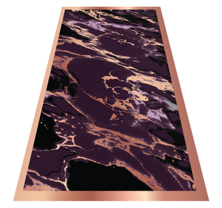 Vinyl Teppich Marmor marmoriertes muster - TenStickers