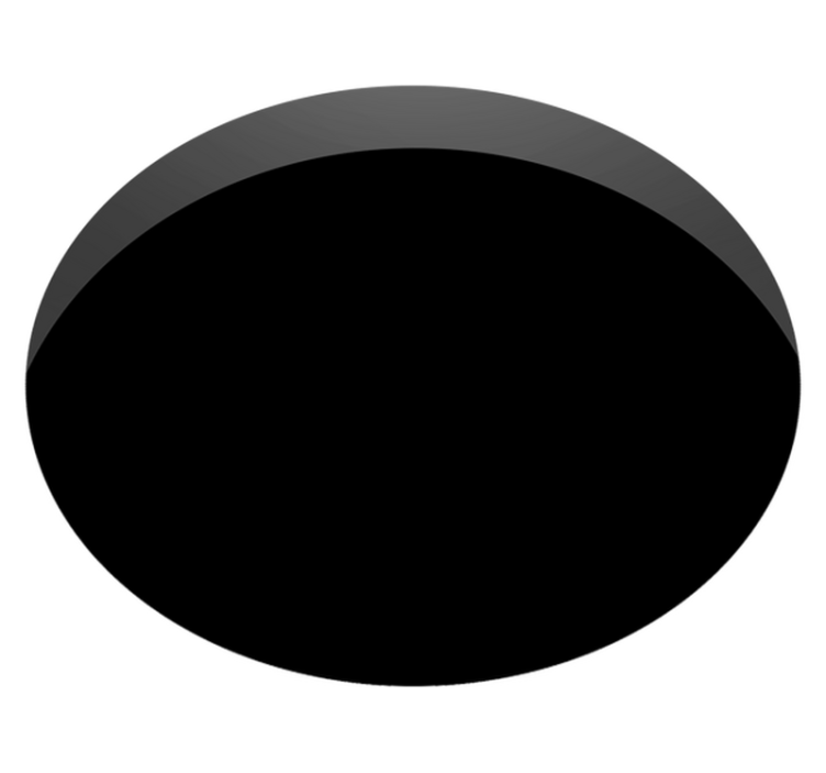 Vinyl Teppich rund Loch im Boden - TenStickers