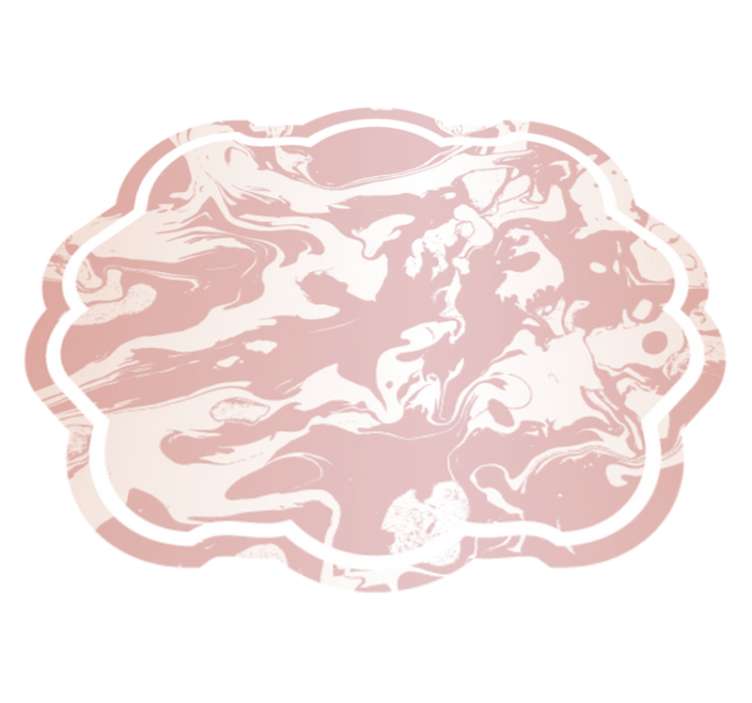 Vinyl Teppich Textur marmorierte wirbel - TenStickers