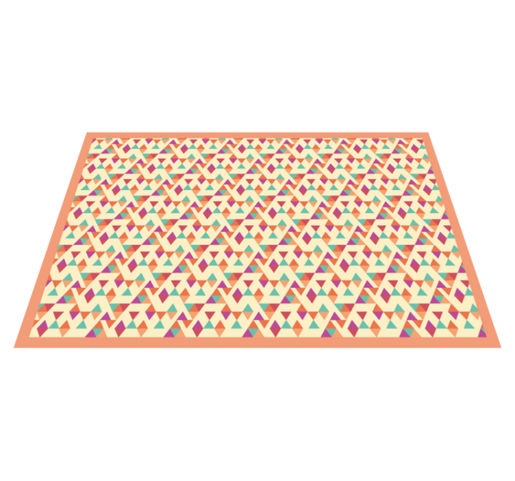 Vinyl Teppich Mosaik läufer mit mosaikmuster - TenStickers