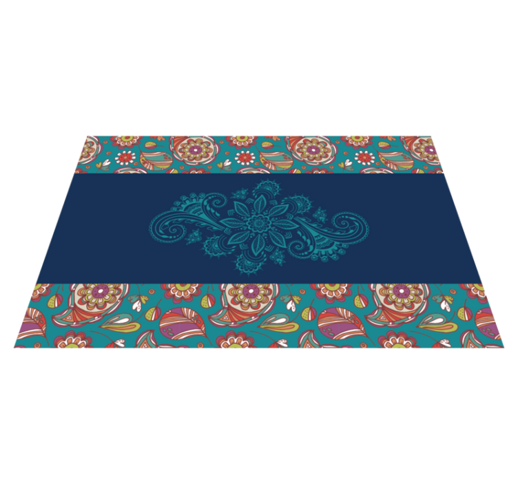 Vinyl teppich mandala läufer - TenStickers
