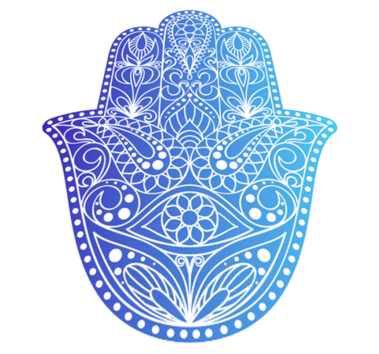 Vinyl teppich mandala für von mandalas inspiriertes dekor - TenStickers