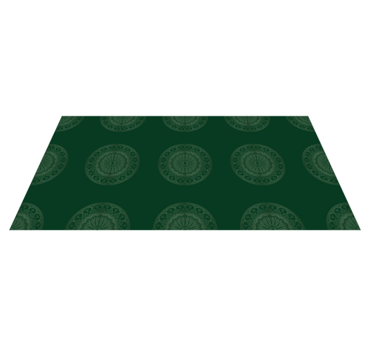 Vinyl teppich mandala mit mandala motiv design - TenStickers