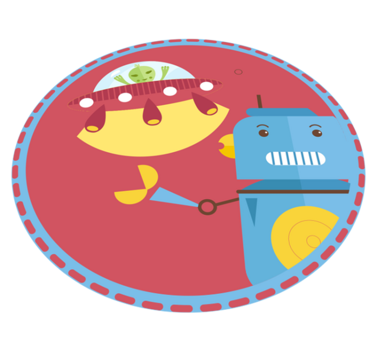 Vinyl Teppich Kinder u-boot-roboterspiel - TenStickers