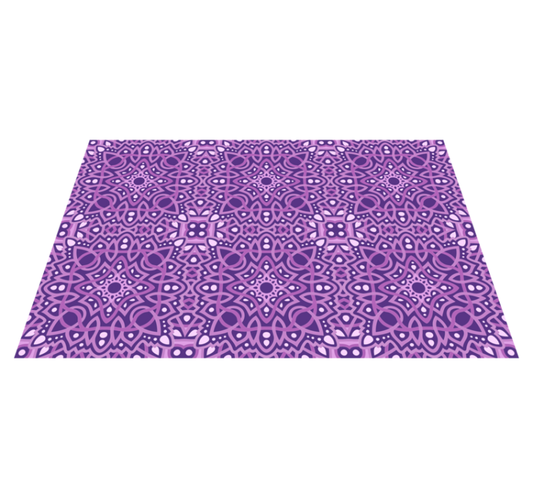 Vinyl teppich mandala symphonie - TenStickers