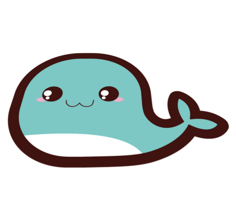 Vinyl Teppich Baby süße walillustration - TenStickers