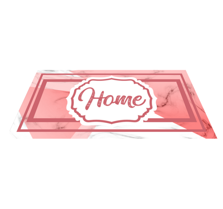 Vinyl Teppich Text schickes home-statement - TenStickers
