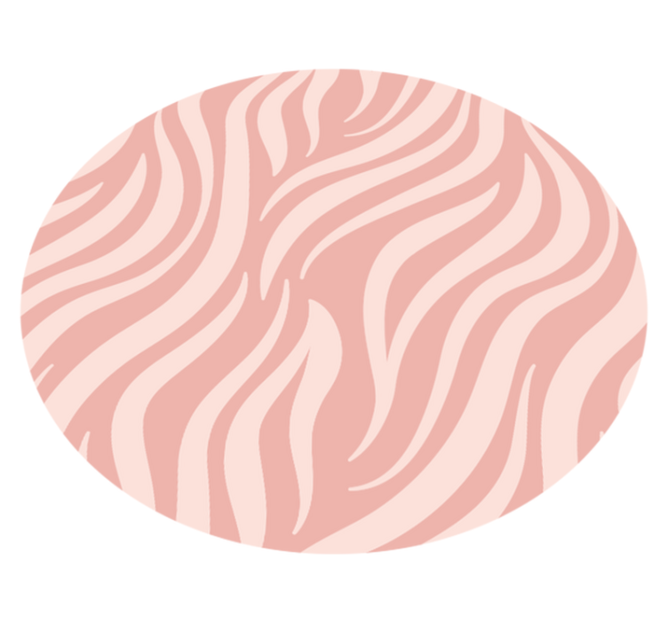 Vinyl Teppich Tiermuster elegante zebrastreifen - TenStickers