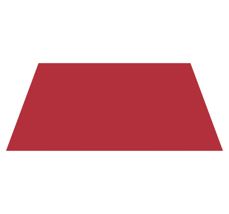 Vinyl Teppich Wohnzimmer opulenter karmesinroter farbton - TenStickers