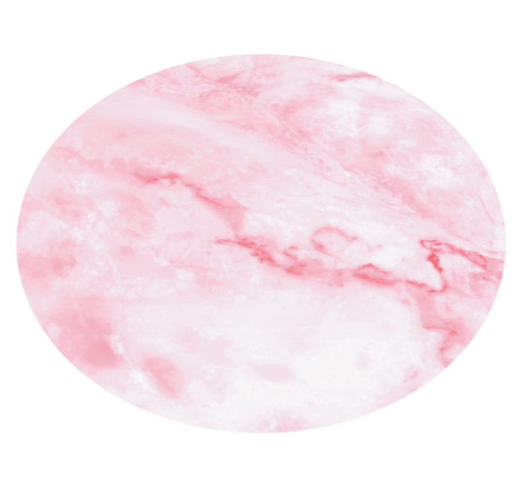 Vinyl Teppich Marmor rosa realistischer effekt - TenStickers