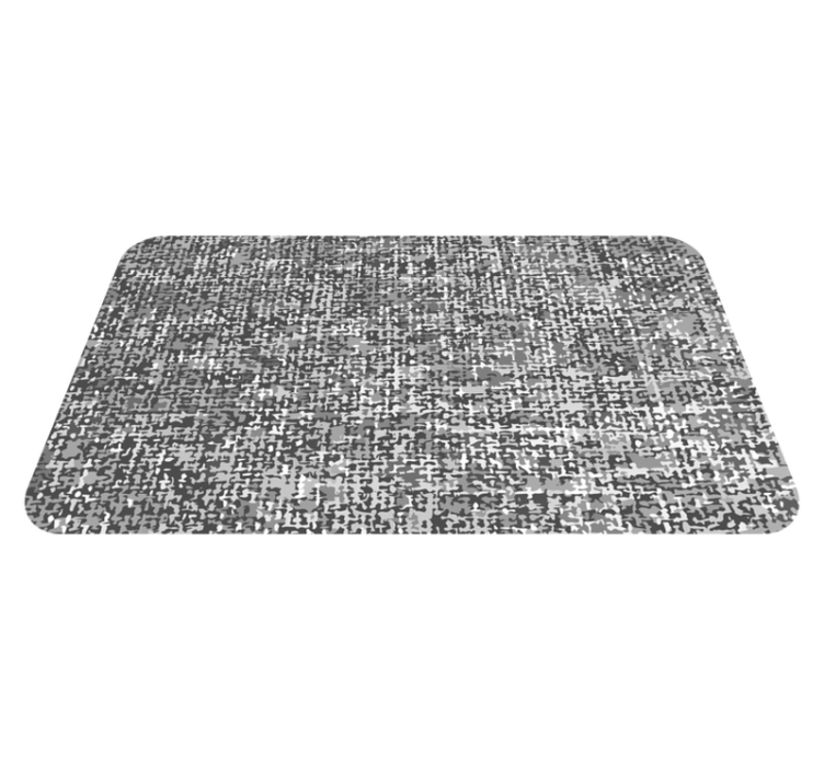 Vinyl Teppich Textur abstraktes monochromes muster - TenStickers