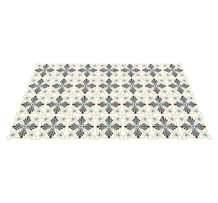 Vinyl Teppich Mosaik eleganter mosaikstil - TenStickers