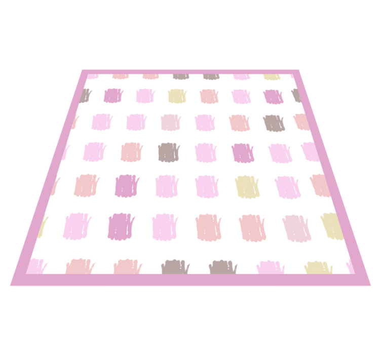 Vinyl Teppich Textur sanfte farbpalette - TenStickers