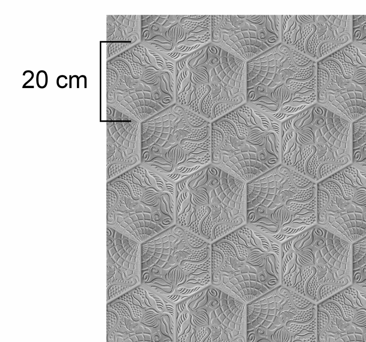 Vinylteppich bunte Gaudi-Fliesen - TenStickers