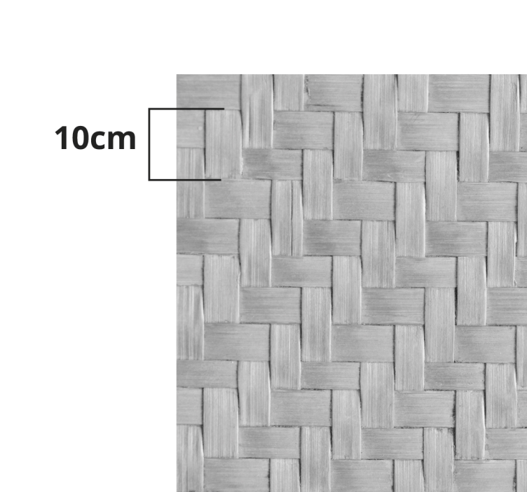 Vinylteppich Holz Holzplanke 3D flockentextur - TenStickers