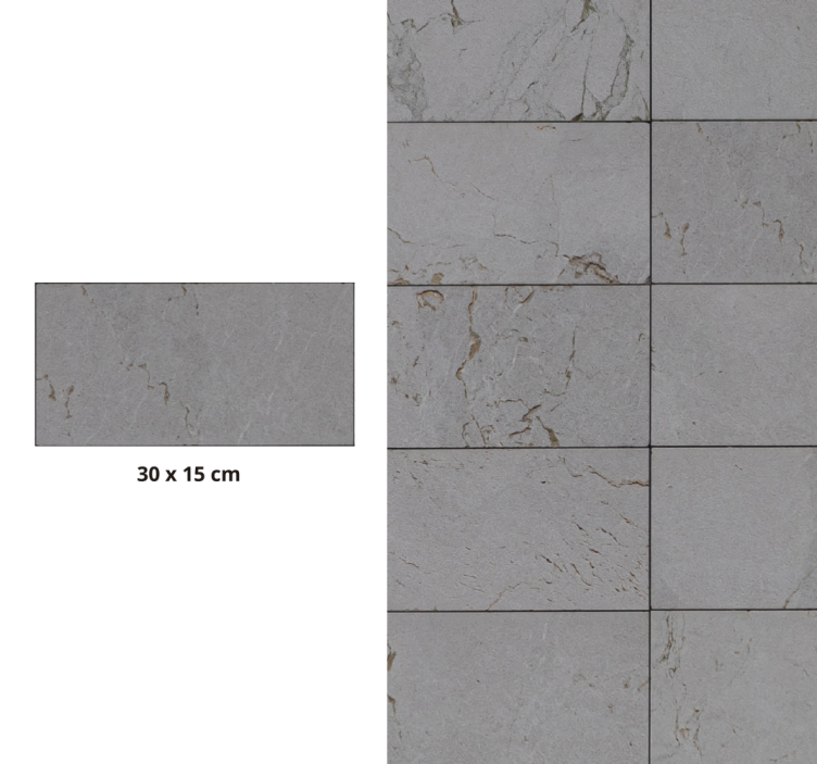 Vinylteppich Textur Beton Kollagen - TenStickers