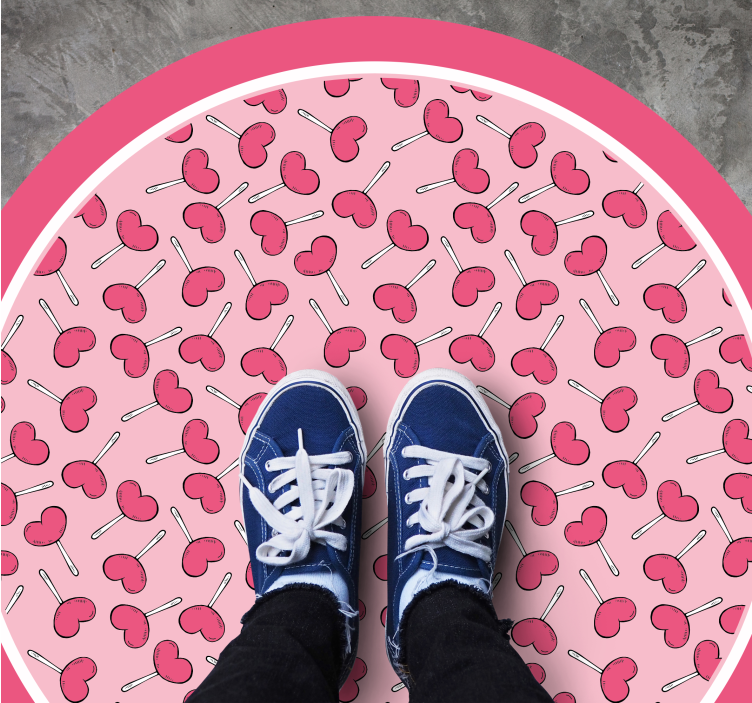 Vinyl Teppich Baby kirschfreudenkreis - TenStickers