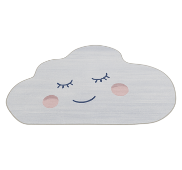Vinyl Teppich kindlich nickerchen-wolkendesign - TenStickers