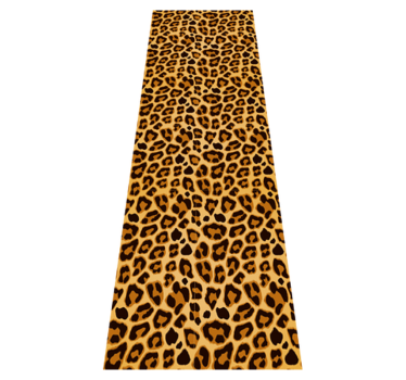 Vinyl teppich tiere leopard schlichtes muster - TenStickers