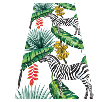 Vinyl teppich tiere mit naturmuster - TenStickers