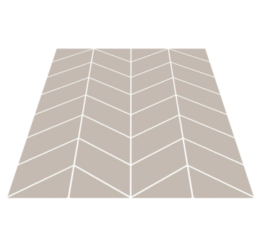 Vinyl teppich küche skandinavischer stil beige weiß - TenStickers